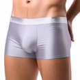 thumbnail image 3 of Men'S Ultra Thin Ice Silk Breathable Boxer Briefs Style 044-D XL, 3 of 9