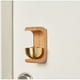 thumbnail image 1 of Campanas de viento de madera para puerta, timbre magnético de madera de haya con latón, ideal para colgar en la pared o en la puerta de una tienda., 1 of 3