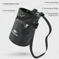 thumbnail image 3 of Magnesium Powder Storage Bag Climbing Chalk Bag with Brush for Bouldering Weightlifting, 3 of 7