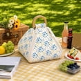 thumbnail image 6 of Foldable Waterproof Blanket 2-in-1 Mat Tote Bag Padded Beach Camping Travel, 6 of 9