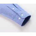 thumbnail image 3 of RUTAYY Men's Shirts Long Sleeve Formal Casual Business Comfortable Breathable Turndown Collar Button Down Playful Vacation Blouse, 3 of 4