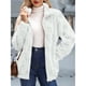 thumbnail image 5 of Chaqueta Suave y Cálida con Cremallera y Larga para Mujer L, 5 of 7