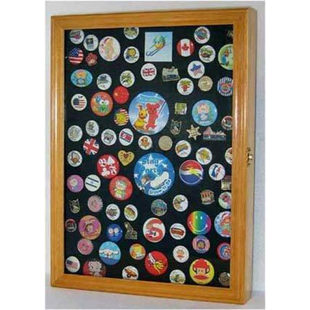 Collector Medal/Lapel Pin Display Case Holder Shadow box PC01