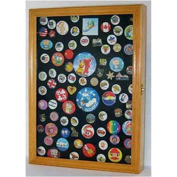 Collector Medal/Lapel Pin Display Case Holder Shadow box PC01