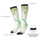 thumbnail image 4 of Fotbe Green And Gold Abstract Marble Calcetas Divertidas Estampadas para Hombre y Mujer, Calcetas de Algodón hasta la Rodilla para Caminar, Correr, Enfermería y Embarazo, 4 of 6