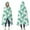 LightGreen Cartoon Dinosaurs, variant on Wearable Blanket,LightGreen Cartoon Dinosaurs Prehistoric Pattern Hooded Wearable Flannel Blanket for Adults & Teens,Winter Poncho Shawl Wrap Cape Cozy Anti-Pill,60"x80"