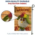 thumbnail image 4 of America Forever Scarecrow Welcome Garden Flag, 12.5 x 18 inches Double Sided, Pumpkins Harvest, Autumn Foliage, Fall Leaves Outdoor Seasonal Flags for Yard, Lawn, Garden Decor, 4 of 5