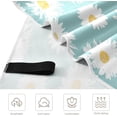 thumbnail image 3 of SKYSONIC Beach Towels 30"x60", Daisy Flowers Cartoon Camping Towels Plant Sand Free Beach Towel, Large Beach Towels Quick Dry Bath Travel Towels Pool Yoga Beach Mat for Men Women, 3 of 7
