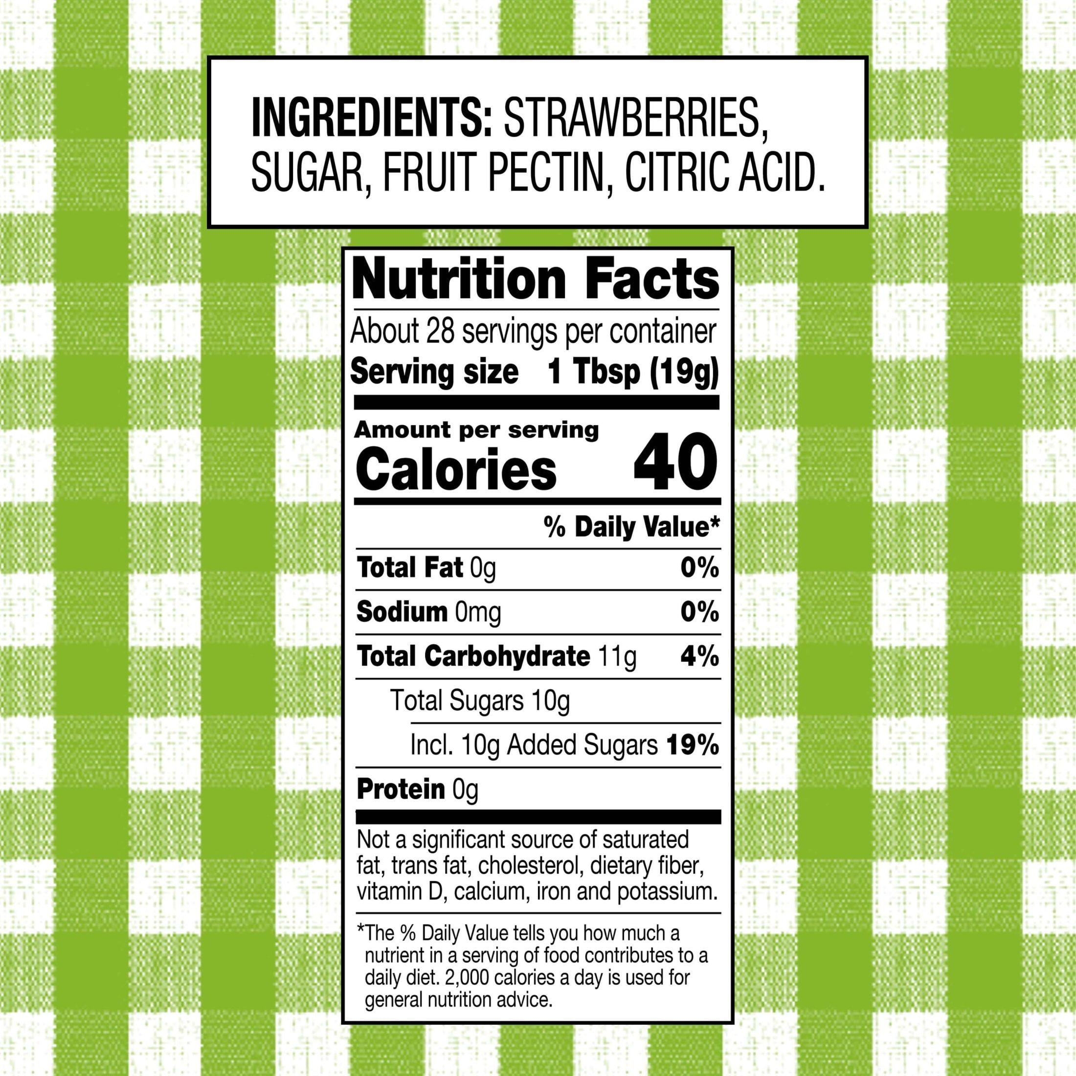 Smucker's Natural Strawberry Squeezable Fruit Spread, 19 oz