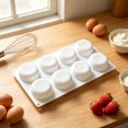 thumbnail image 5 of TINGXIN Flat Round Silicone Multi-Cavity Baking Mold - DIY Dessert Making Tool for Filling Creation, Flexible, Easy Demolding, WH2, 5 of 6