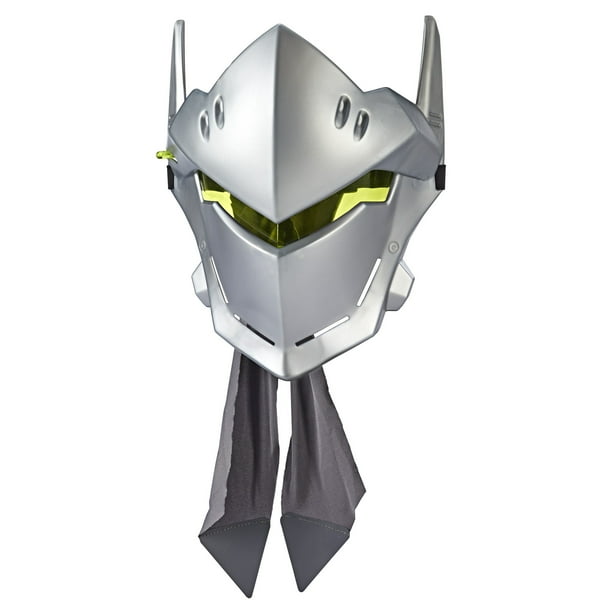 Overwatch Genji Roleplay Mask With Visor Head Wrap Accessory Ages 14 Walmart Com Walmart Com