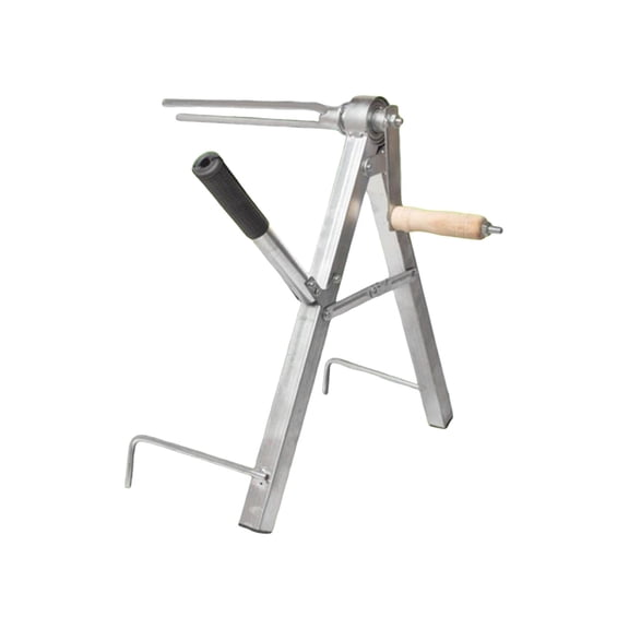 ZJNGJC Portable Fire Water Pipe Storage Device Foldable Manual Pipe Winding Tool All Metal Hose Reel for Farm Irrigation Farmland