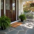 thumbnail image 3 of Calloway Mills Border Welcome 100% Coir Natural & Black, 24"x36"x1.5", Non-Slip, Water-Resistant, 3 of 6
