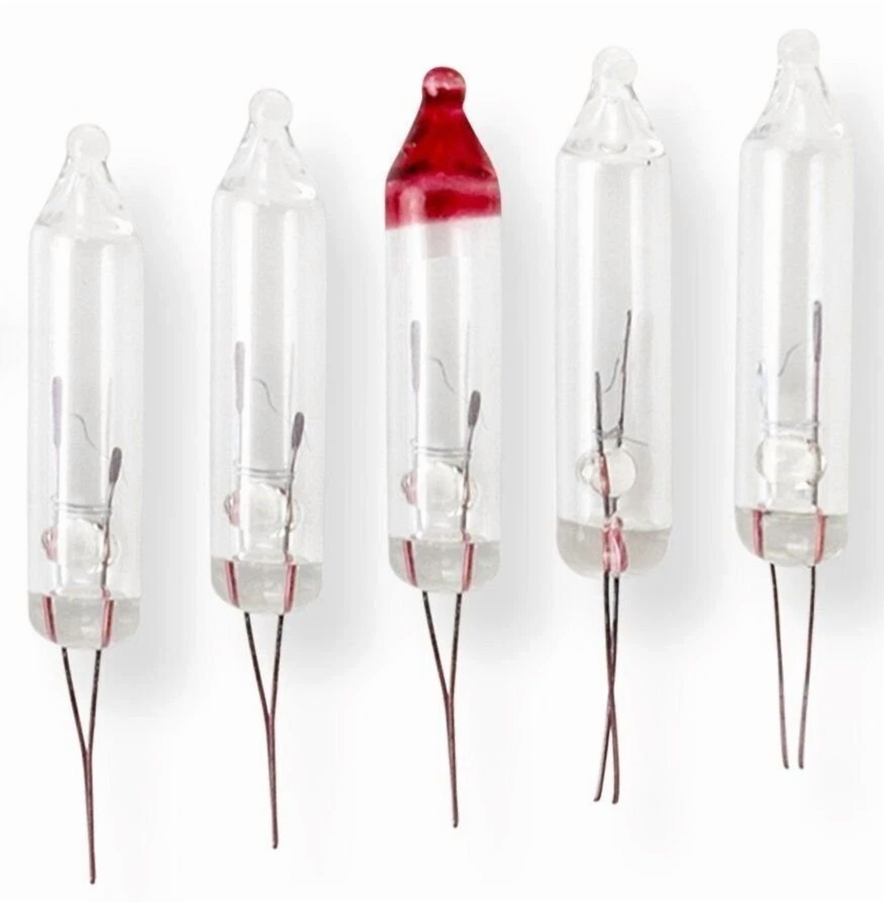 Christmas Lights Replacement Bulbs Clear Incandescent For String, Icicle, Net