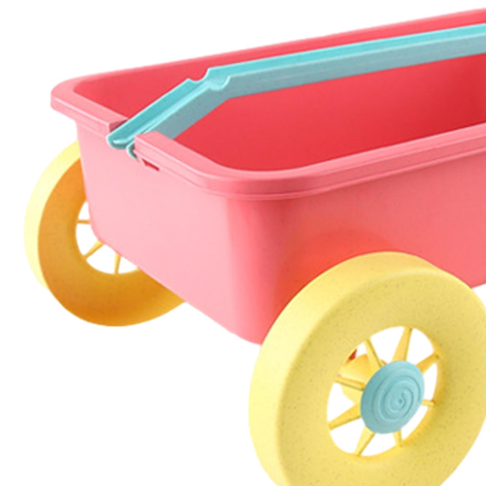 Rushawy Kid Wagon Toy Beach Activities Children Wagon Cart for Indoor Yard Gardening