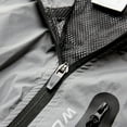 thumbnail image 4 of Wosawe Chaqueta reflectante con capucha Abrigo de viento con capucha impermeable para hombres Mujeres Chaqueta de seguridad nocturna para ciclismo Correr Correr Caminar Wosawe Chaqueta de ciclismo, 4 of 7
