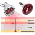 thumbnail image 3 of Physiotherapy Infrared Lamp 275W Electromagnetic Wave Therapy Lamp 220V Red Light Therapy Bulb for Pain Relief & Healing - CDSX, 3 of 5