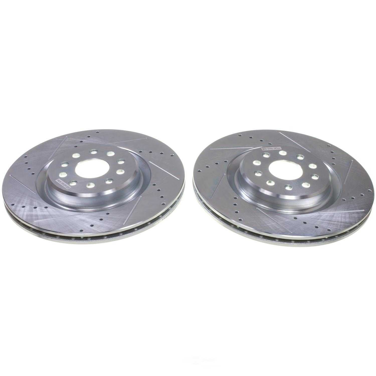 PowerStop AR83116XPR Drilled and Slotted Rotor Pair