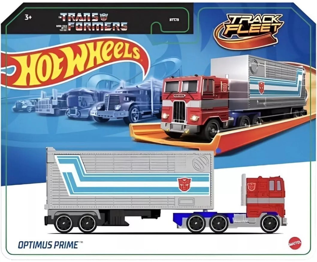 Transformers Hot Wheels Optimus Prime Truck 1:64 Scale Die-Cast
