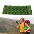 thumbnail image 1 of Tapis de Couchage de Camping, Matelas Pneumatique de Camping Portable à Gonfler pour les Pieds, Imperméable, Ultraléger, Tapis de Couchage Gonflable avec Oreiller et Sac de Transport, pour la Randonnée Sac au Dos, la Randonnée, la Tente, les Voyages, 1 of 7