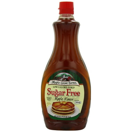 12 PACKS : Maple Grove Farms Vermont Sugar Free Syrup, 24