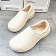 thumbnail image 6 of 2022 Men Winter Warm Slippers Fur Slippers Men Boys Plush Slipper Cotton Shoes Non-slip Solid Color Home Indoor Casual Slippers (black 1808-24,8.5), 6 of 7
