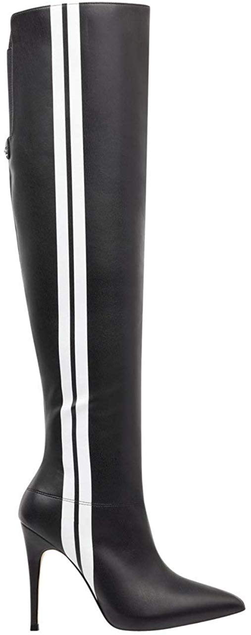 guess thigh high leather boots