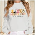 thumbnail image 4 of Mother Baby Nurse Postpartum Sweatshirts for Women Long Sleeve Crewneck Cute Graphic Nursing Sweatshirt Pullover Tops, 4 of 5