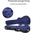 thumbnail image 3 of Crossrock Hard Case for 30 inches Baritone Ukulele, Deluxe Vinyl Exterior, 3 of 6