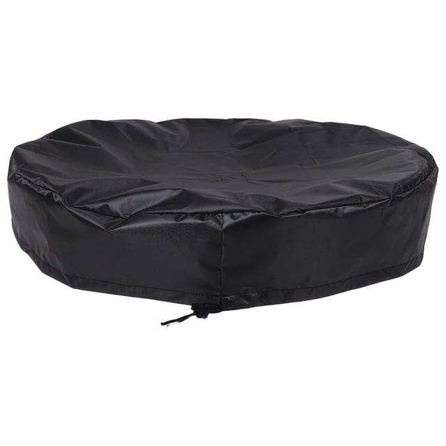 COMPUKAS Durable Tub Cover And Oxford Fabric For Outdoor And Indoor Use Uv Heavy Duty Design For Winter And Leaf