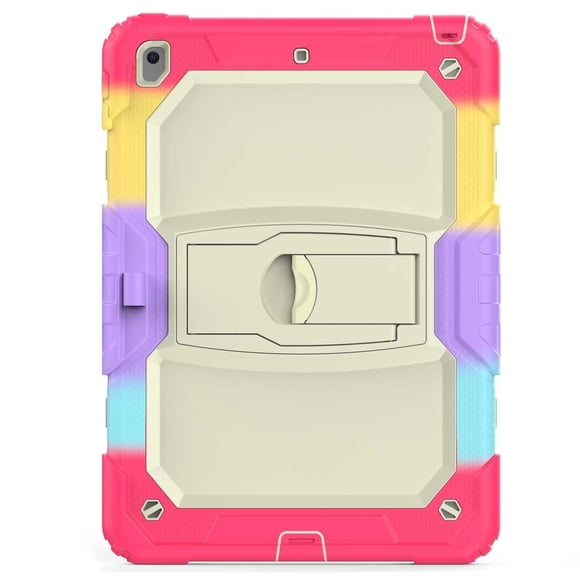 Funda TEKKU StandC uso rudo para iPad 9 iPad 8 iPad 7 10.2 MultiRoja TEKKU A2602 A2605 A2270 A2428 A2430 A2197