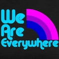 thumbnail image 3 of CafePress - We_Are_Everywhere_Bi_Blk Women's Deluxe T Shirt - Womens Tri-blend T-Shirt, 3 of 4