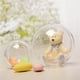 thumbnail image 5 of Bearachild 2 piezas de adornos de bolas rellenables transparentes para boda, Año Nuevo, decoración de Navidad, transparente, DIY, caja de adornos de bolas Kits de decoración para fiestas 5cm Bearachild HA065955-02, 5 of 6