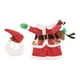 thumbnail image 4 of Disfraz de Papá Noel Salvador para gatos con sombrero abrigo navideño S, 4 of 10