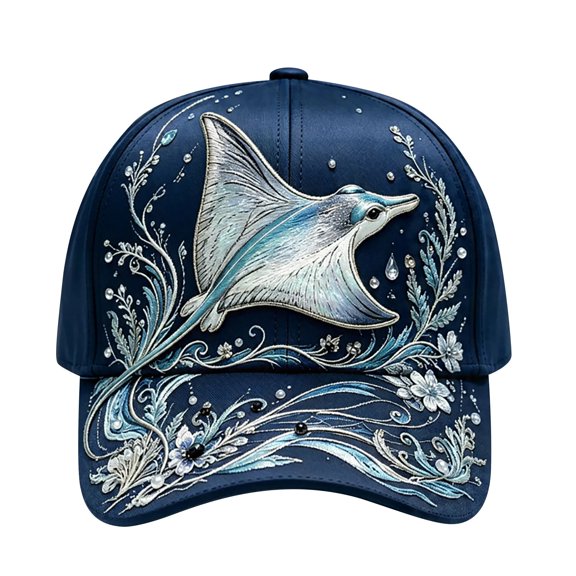Women's Baseball Cap Lightweight Animal Printed Adjustable Curved Brim Baseball Cap Outdoor Trucker Hats Women Pink