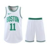 Basketball Clothes Bosto N C Eltics Irvin G Mans Basketball Suit Classic Basketball Jerseys Tops + Shorts