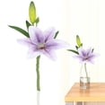 thumbnail image 2 of Artificial Flower Single Stem Realistic Fake Flowers for Indoor Outdoor Spring Home Garden Decoration, 2 of 9