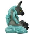 thumbnail image 3 of Ebros Whimsical Fairy Tale Pegasus Horse Figurine Shelf Decor (Aqua Blue Delphi), 3 of 4