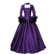 thumbnail image 5 of Vestido vintage de mujer, estilo victoriano medieval, con costuras de encaje, vestido gótico de manga larga, disfraz de fiesta de cosplay, tallas S a 5XL, 5 of 5