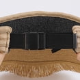 thumbnail image 4 of Womens Sun Hats Foldable Large Brimmed Grass Beach Hat, 4 of 6