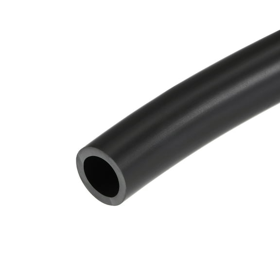 Fuel Line Hose 13mm(1/2") ID 18mm OD 3.3ft Oil Line & Fuel Pipe Rubber Water Hose, Black
