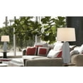 thumbnail image 3 of Cal Lighting 150W 3 Way Drayton Ceramic Table Lamp With Hardback Fabric Shade (Sold In Pairs), 3 of 6