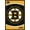 Mahogany Framed Version, variant on NHL Boston Bruins - Logo 14 Wall Poster, 22.375" x 34"