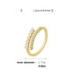 thumbnail image 5 of Minnieouse Anillo de reemplazo de extremo abierto antioxidante elegante anticorrosivo brillante citas anillos de boda decoración joyería regalo de Ropa, zapatos y accesorios Miscelánea Minnieouse  AP014763-00, 5 of 6