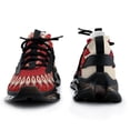 thumbnail image 3 of Red Flower Center Mandala Walking Shoes for Men Woman Lightweight Tennis Fashion Elastic Sports Shoes Cushion Basketball Shoes, 3 of 7