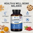thumbnail image 3 of Triple Strength Glucosamine Complex 200 High Strength Tablets MSM, Boswellia, Vitamin C, Turmeric, Ginger, and Rosehip, 3 of 4