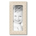thumbnail image 2 of ArtToFrames 8" x 20" Cream Picture Frame, 8x20 inch Wood Poster Frame (WOM-5086), 2 of 7
