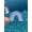 1pcs, variant on Rainbow Blue Waterbottle Die Cut Sticker