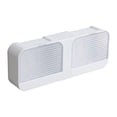 thumbnail image 3 of OUSITAID Wall Mounted Toilet Cover Soap Rack Soap Box Dish Storage Self Draining Double Lattice Clamshell Soap Box, 3 of 9