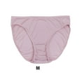 thumbnail image 4 of Minnieouse Bragas de seda de morera para mujer, 3 piezas, ropa interior, lencería Sexy, calzoncillos cómodos, pantalones cortos, diario para Ropa interior gris rosa METRO, 4 of 6